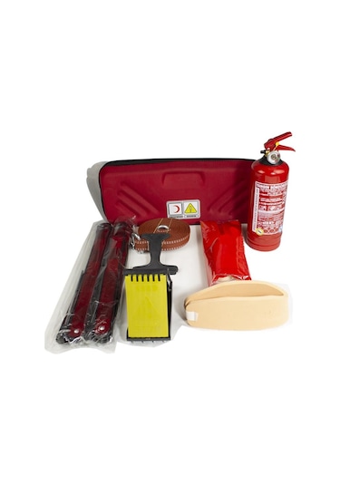 Eva Çantalı Trafik İlkyardım Seti yangın Tüpü Dolu İçerik