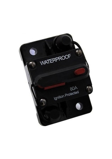 Shuıvan Otomatik Sigorta 80ah Devre Kesici Waterproof - 12v/24v-214
