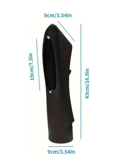 Pazly Araba Tasarım Lldpe Plastik Off Road Snorkel, Hava Giriş Aksesuarı