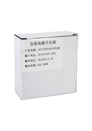 Flybuy 15a 360w Dc 12v-24v Araba Güç Yükseltici, Trafo Dönüştürücü