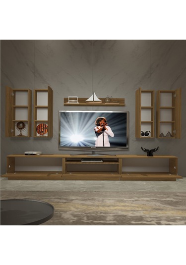 Decoraktiv Trendstyle 8d Mdf Tv Ünitesi Tv Sehpası Pera