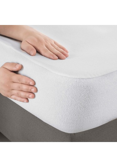 Violethome Sıvı Geçirmez Micro Fitted Alez ( Tüm Bedenler ) Beyaz