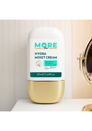 Moresun Hydra Moist Cream - Su Bazlı El Ve Yüz Nemlendirici 3'lü
