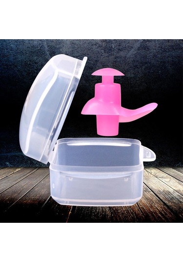 Yetişkinler Ve Çocuklar İçin Yüzmeye Yönelik Su Geçirmez Silikon Kulak Tıkacı, Dalış İçin Yumuşak Gürültü Önleyici Kulak Tıkacı