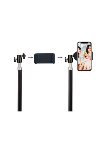 Microcase AL2496 3 Ayak Sabitleyici Alüminyum Cep Telefonu Kamera Tripodu