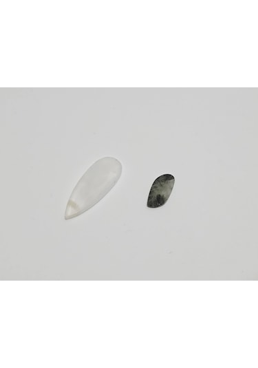 Kabaşon Kesim Kuvars Doğal Taş 13,5 Gram Lot 27