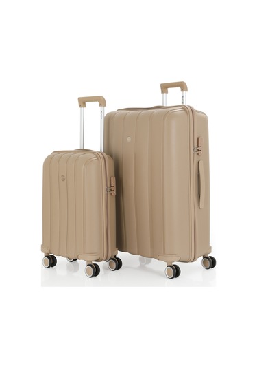 Mçs Polipropilen 2li Valiz Seti Büyük & Kabin V305 S21yy1000077-set 00026 Şampanya