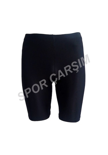 Evox Sporcu Taytı Ve Şort Altı Tayt Full Likralı Siyah