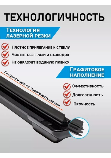 Rich Car Çerçevesiz Silecek Takımı 480 Mm 231705014