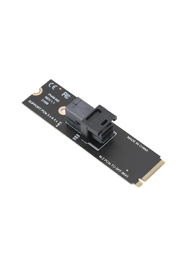 Yuntech01 M.2 Nvme'den U.2'ye Pcı-e4.0 Çevirici Adaptör Kartı - Sff8643 Arayüzü, 64gt/s Hız, 2280 Boyutu Ph49-m2