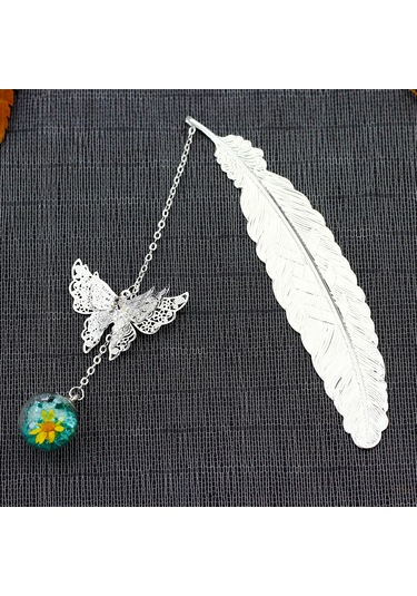 Metal Tüy Ayracı, 3d Kelebek Kolye Ayracı. Harika Hediyeler