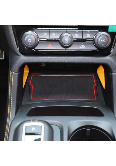 Ford Ranger 2023 2024 İçin Kapı Yuvası Matı Kırmızı - Siyah