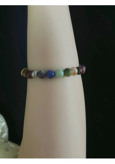Çakra Doğal Taş Bileklik 777 Serisi