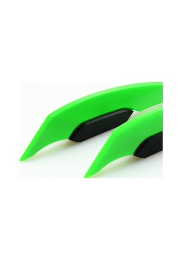 Suntek Motosiklet Winglet Aerodinamik Spoiler Kanat Elektrikli Motosikletler Için Uygun Yeşil