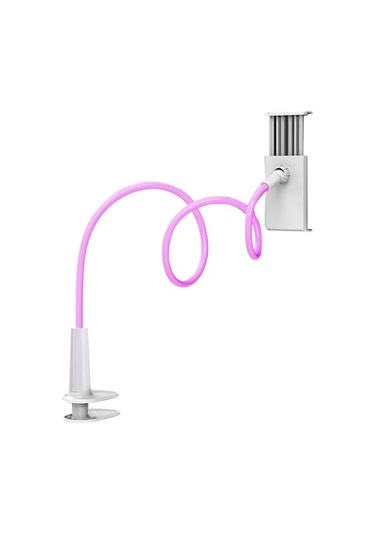 Joyhub Telefon Standı Ayarlanabilir Banyo Oyun Videosu Izleme Sohbeti 75 Cm Pembe Pembe Vantuzlu