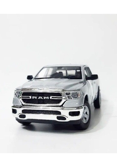 Dodge Ram 1:24 Model Maket Araba Gümüş