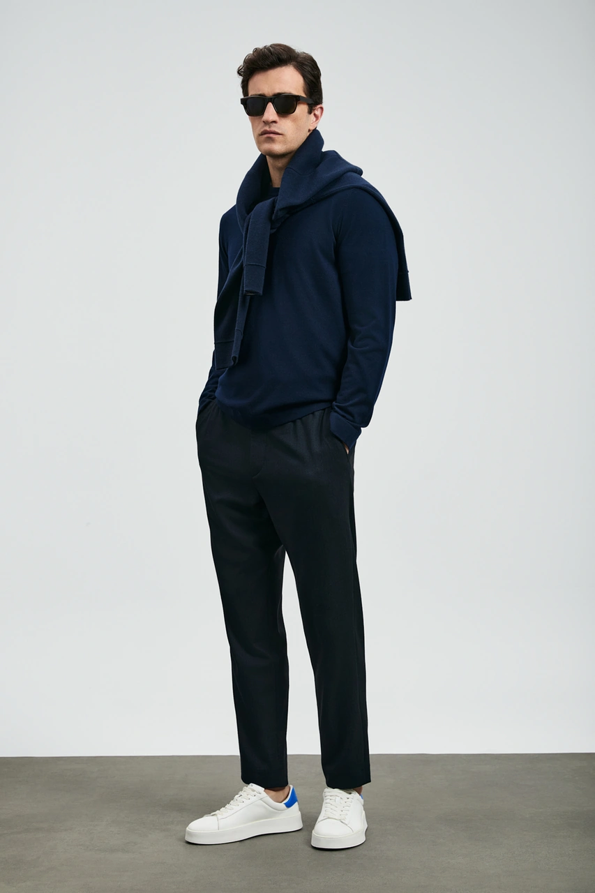 Lufian Dean Erkek Kazak Lacivert Lacivert 112090148100200 Lacivert