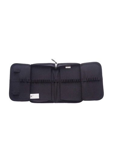 Jacbag Kırmızı Sert Kapaklı Lastikli Düzenleyici Organizer Kalemlik Çok RENKLİ