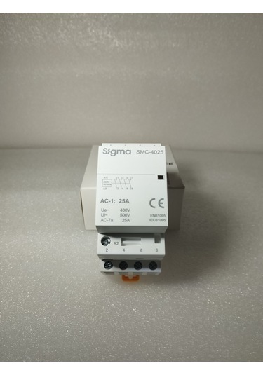Smc-4025-4no 25a 4p 4no Moduler Kontaktor