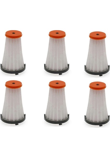 Neevoyu Elektrolux Zb3003/zb3013 Modeli İçin 6 Adet Turuncu-beyaz Filtre Seti - Süpürge Filtresi