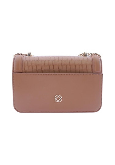 Dgn 3025-2168 Kadin Zincir Askili Çanta 3025-2168-R6136 Taba