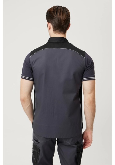 Allium Yazlık İş Ve Outdoor Yelek K.gri-siyah