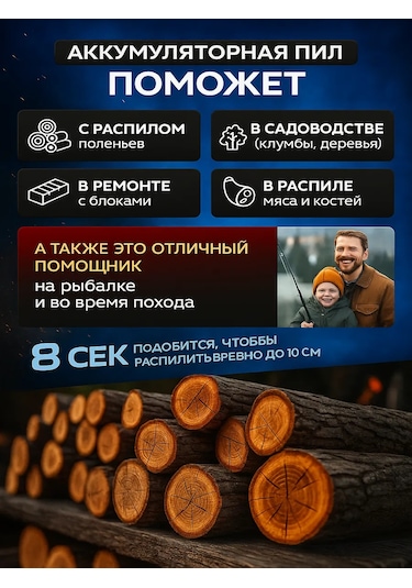 Şarjlı Bahçe Zincirli Testere 465702293