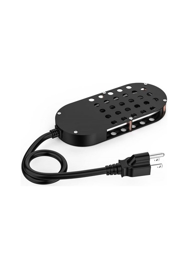 Geeksen 250w Otomatik Konstatlı Sıcaklıklı Kuş Banyosu Isıtıcı - Kışta Suyu Dondurmayan Havuz Deicer 1 Metre Kablolu, Amerikan Standartı