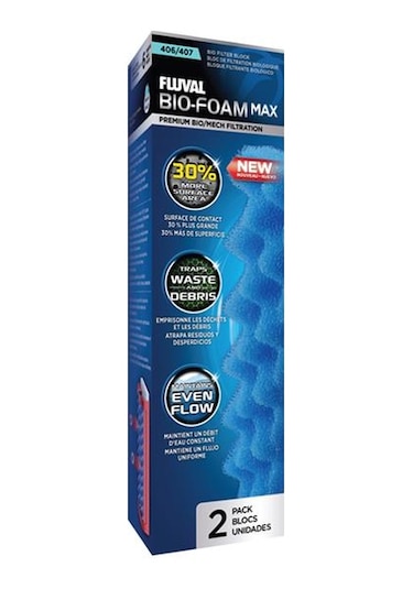 Fluval 406 407 Bio Foam Max Biyolojik Sünger 2li Paket