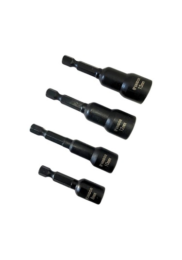 Vandor Manyetik Somun Tutucu İmpact Adaptör Pipo Lokma-çatı Vida Adaptörü 8 45 1 Adet 0.45 CM