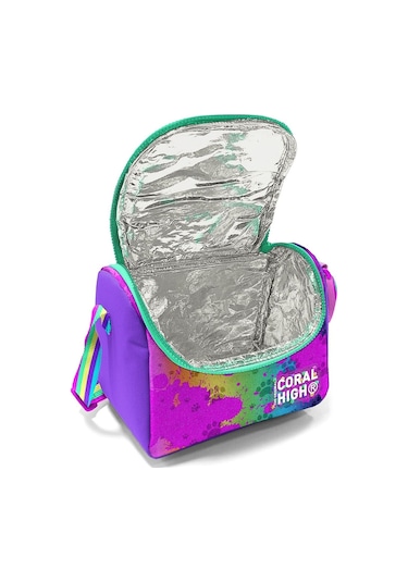 Coral High Mor Pembe Köpek Isı Yalıtımlı Beslenme Çantası - Kız Çocuk