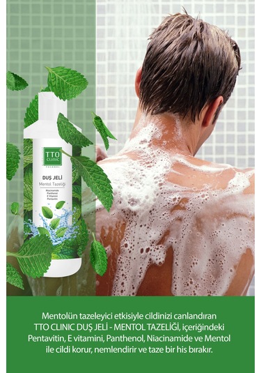 Tto Clinic Mentol Tazeliği Duş Jeli 500 ML