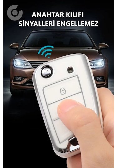 Volkswagen Polo Golf T-roc T-cross Passat Tpu Uyumlu Anahtar Kılıfı Byz