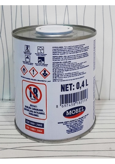 Mobel Selülozik Tiner 400ML