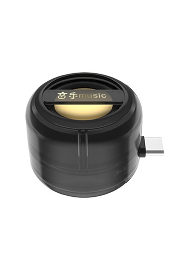 Homyl Usb-c Mini Telefon Hoparlörü Tak Ve Çalıştır, Siyah
