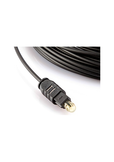 Konesam 10m Uzunlukta Od2.2mm Toslink Erkek-erkek Dijital Optik Ses Kablosu, Yüksek Kaliteli Fiber Çekirdek, Rfı/emı Engelleme, Dolby Dts Desteği