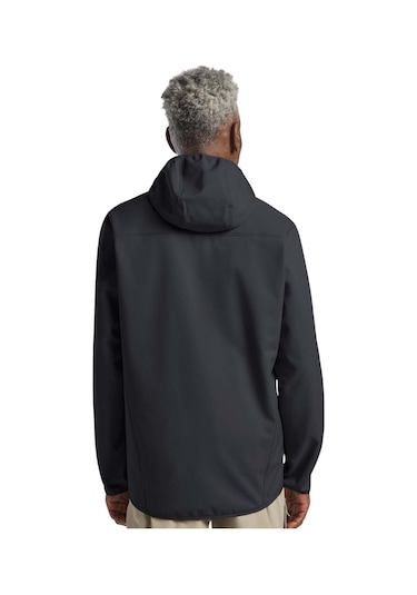 Jack Wolfskın Jack Wolfskin Bornberg Hoody Erkek Siyah Softshell T0350 Siyah