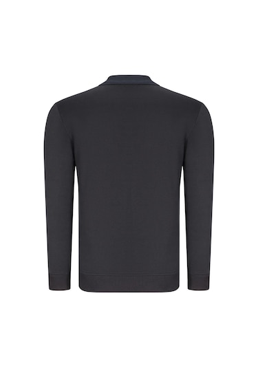 İkili Set V4007 Dewberry Erkek Sweatshırt-lacivert-haki Lacivert-haki