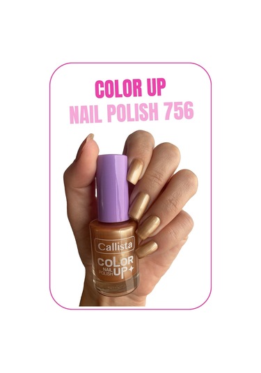 Callista Color Up Nail Polish Oje 756 Pearls & Cream - Bej