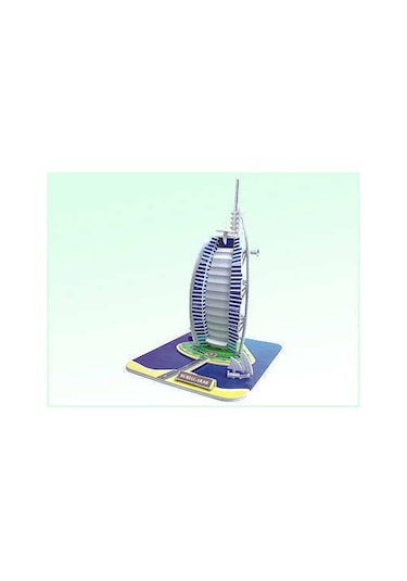 3D Puzzle 3 Boyutlu Maket Burç El Arap Dubai Yedi Yıldızlı Yelken