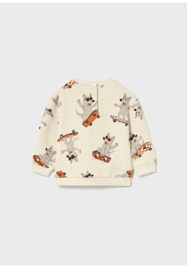 Mayoral Erkek Bebek Sweatshirt 2417 Krem