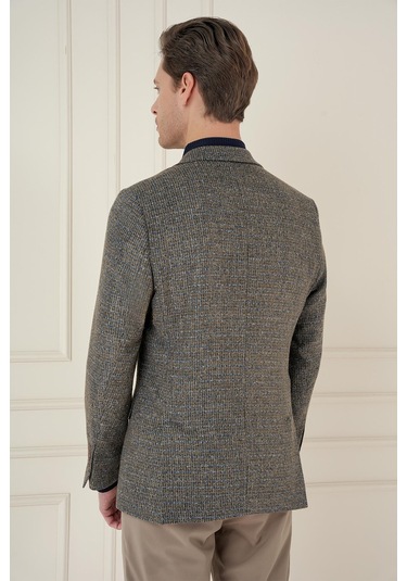 C 693 Slim Fit Bej Spor Ceket Bej