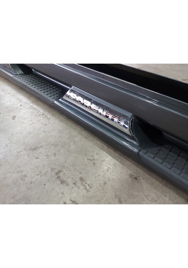 Türkmen Kia Sorento 2003-2007 Füme Renk Yan Basamak