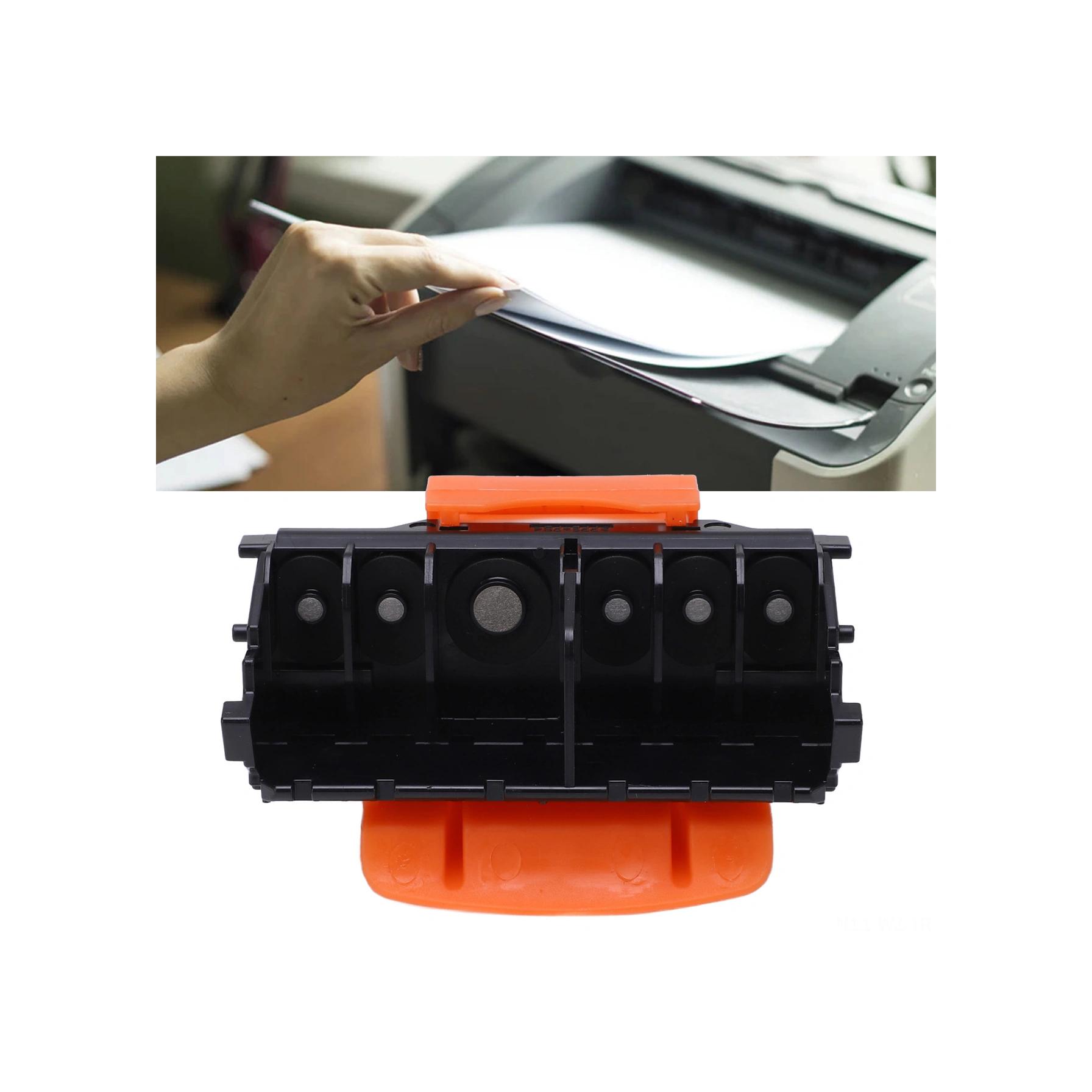 Wezone Qy6-0083 Siyah Yazıcı Kafa - Mg6380 Mg7180 İp8780 Uyumlu, Kolay Kurulum, Net Baskı, Koruyucu Kapaklı