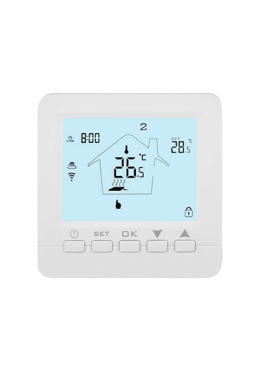 Alpsmart AS-880K Wi-Fi Akıllı Kablolu Oda Termostatı
