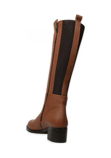 Mammamia D24kc-5035 Günlük Taba Kadın Çizme Taba