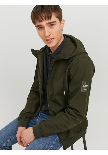 Jack & Jones 12236300 Erkek  Haki Ceket