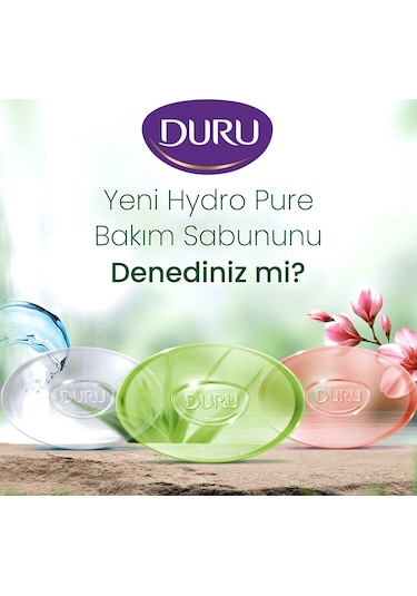 Duru Hydro Pure Aloe Vera Şeffaf Duş Bakım Sabunu 3 x 270 G