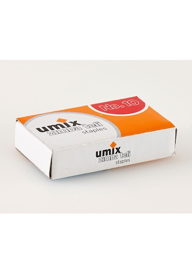 Umix Zımba Teli No 10 - Gümüş Silver - Ofis Zımba Teli 10 Numara