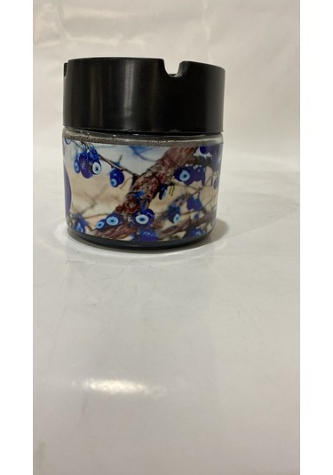 Leva Küllük Kokusuz Cam Nazar Boncuğu Desenli